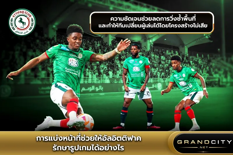 การแบ่งหน้าที่ช่วยอัลอิตติฟาครักษารูปเกม