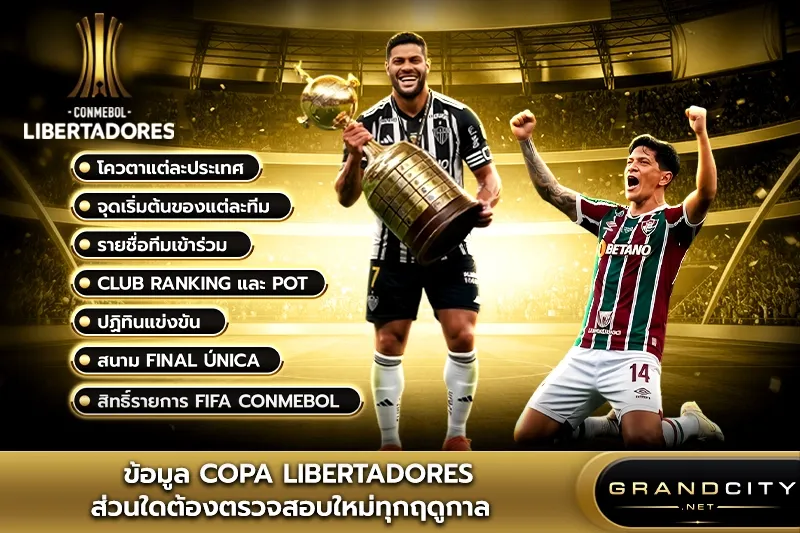 ข้อมูล Copa Libertadores