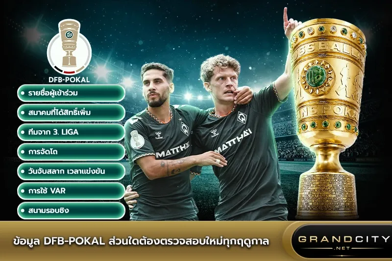 ข้อมูล dfb pokal
