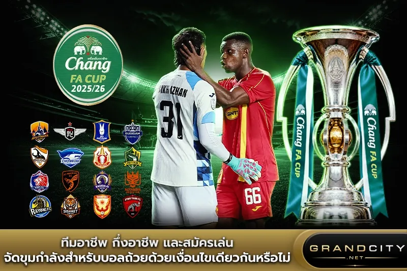 ทีมอาชีพ กึ่งอาชีพ และสมัครเล่นบอลถ้วย