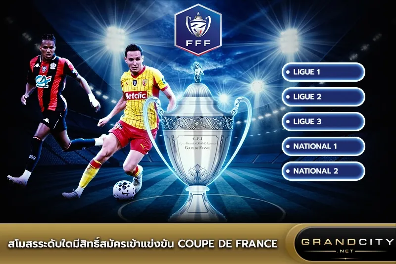 สโมสรระดับใดมีสิทธิ์สมัคร Coupe de France