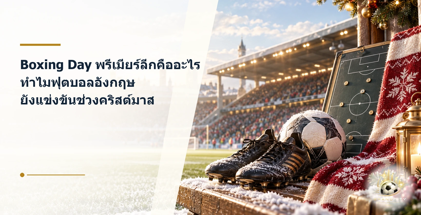 Boxing Day พรีเมียร์ลีก การแข่งขันฟุตบอลอังกฤษช่วงคริสต์มาส