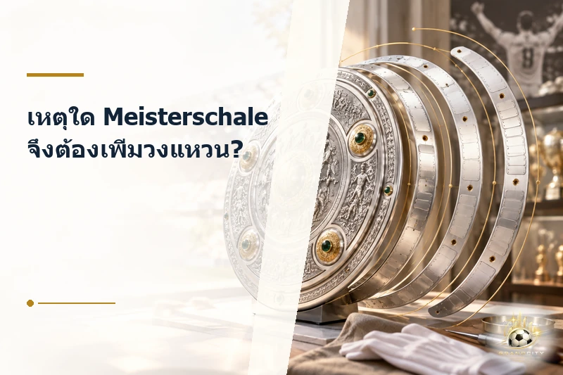 เหตุผลที่ Meisterschale ต้องเพิ่มวงแหวน