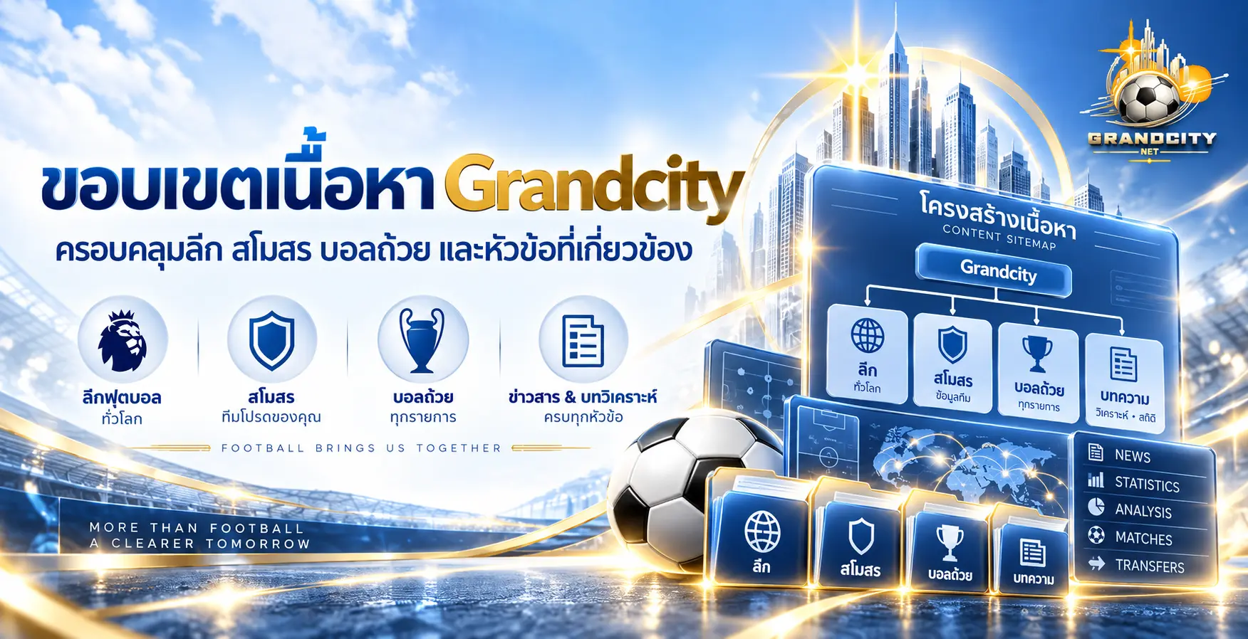 ขอบเขตเนื้อหา Grandcity